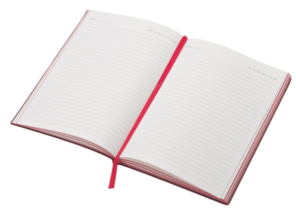 Бизнес-блокнот А5 «C1» soft-touch, Цвет красный