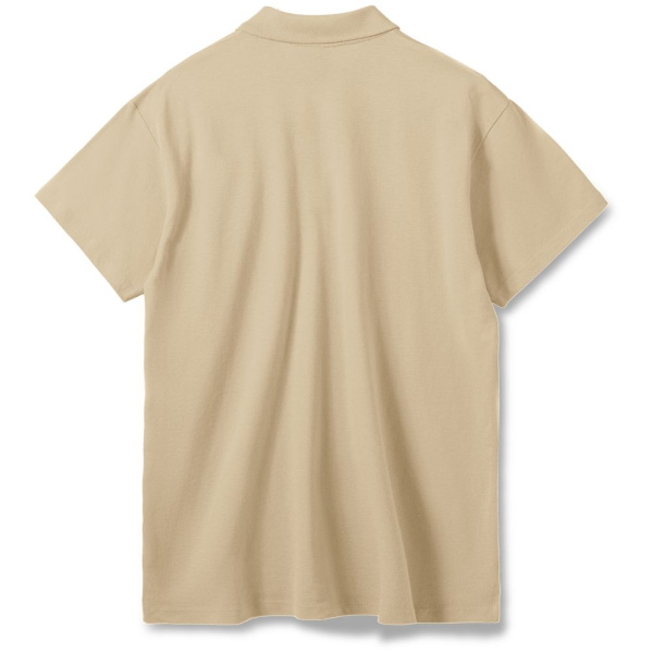 Рубашка поло мужская Summer 170, бежевая, XS–XXL