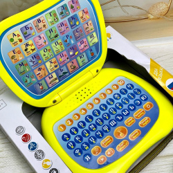 Развивающая игрушка Genio Kids "Мой первый ноутбук" Русские и английские буквы