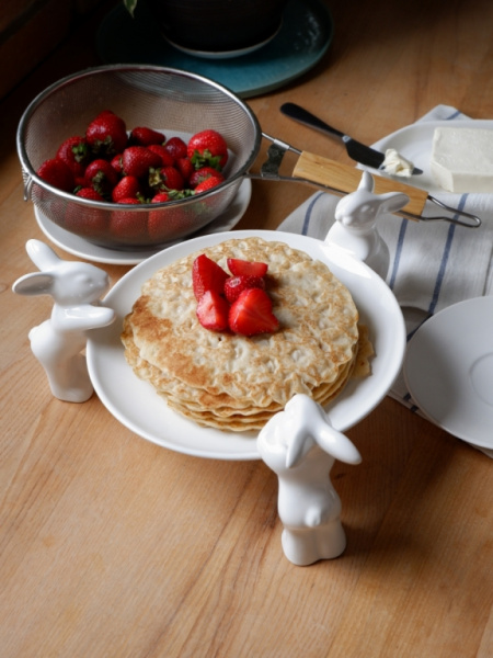 Тарелочка для сладостей &amp;quot;Воришки&amp;quot; (NEW), 23.5 см, Белый