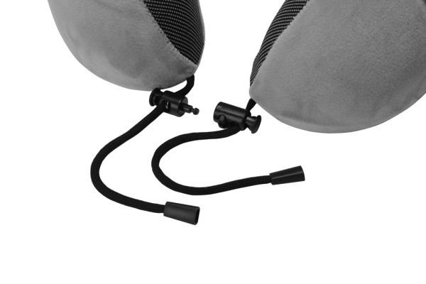 Подушка для путешествий с эффектом памяти «Dream», Цвет серый