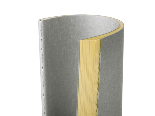 Блокнот A5 «Monet» из моющегося крафта, Цвет серый