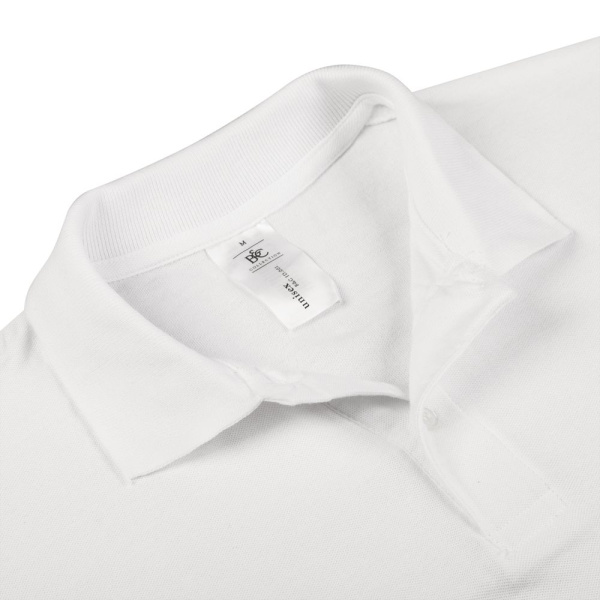 Рубашка поло ID.001 белая, S–XXL