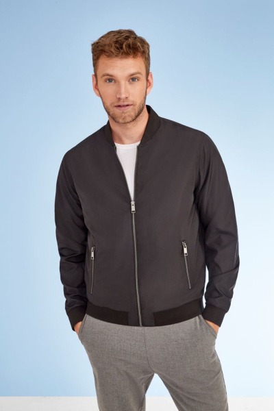Куртка унисекс Roscoe, черная, XS–3XL
