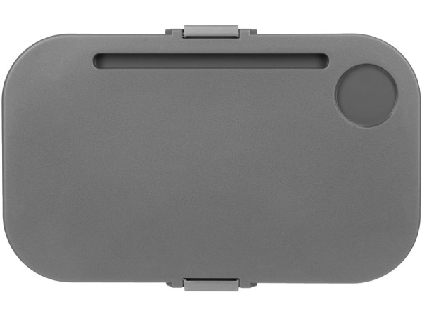 Складная корзинка для пикника со столиком «Flod», Цвет темно-серый