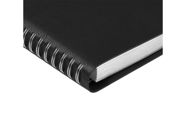 Ежедневник полудатированный А5 «Orbit», Цвет черный