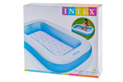 Надувной детский бассейн "Rectangular Baby Pool" 166х100х28см Intex