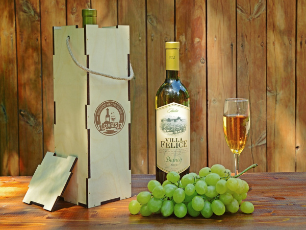 Пенал под алкоголь, Цвет натуральный