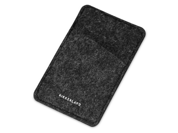 Картхолдер с креплением на телефон «Slot», Цвет темно-серый