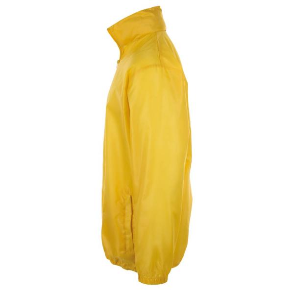 Ветровка унисекс Shift, желтая, XS–3XL