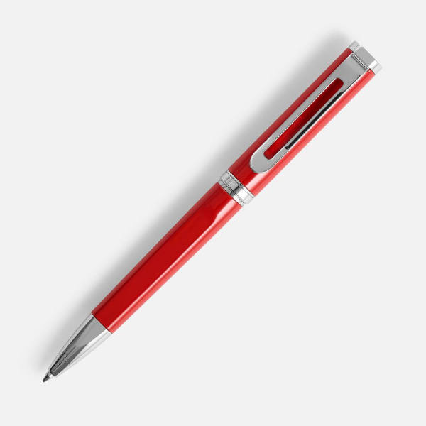 Ручка шариковая Phase, ver.2, красная, 13,6х1,1 см