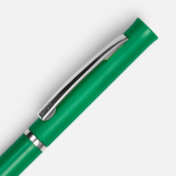 Ручка шариковая Euro Chrome, зеленая, 13,3х0,8 см