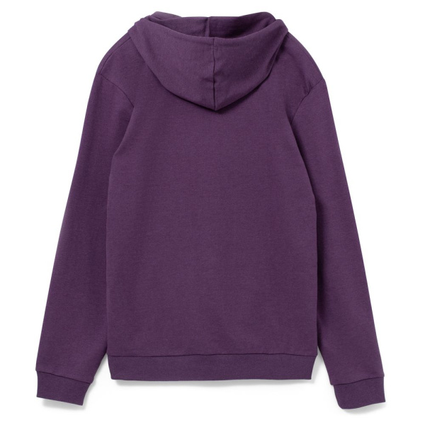 Толстовка с капюшоном унисекс Hoodie, фиолетовый меланж, XS–3XL