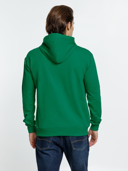 Толстовка с капюшоном Kirenga, зеленая, XS–4XL