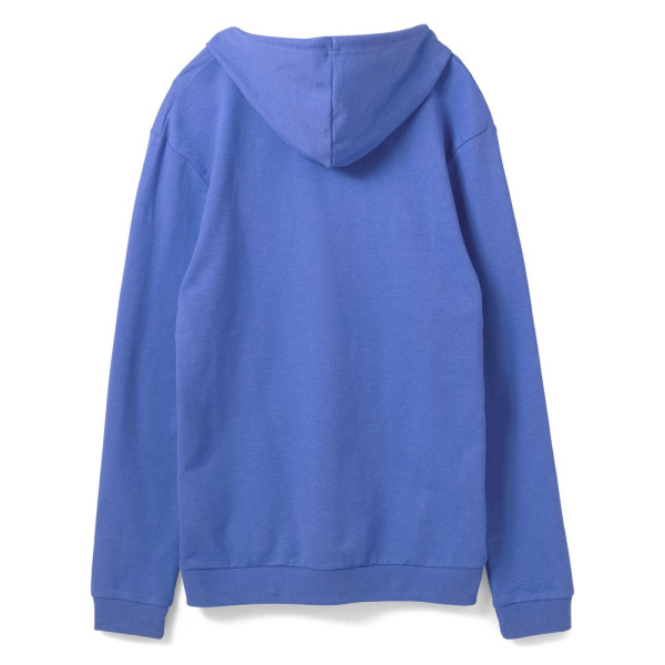 Толстовка с капюшоном унисекс Hoodie, ярко-синий меланж, XS–3XL