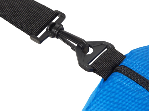 Сумка спортивная «Айзек», Цвет синий/черный