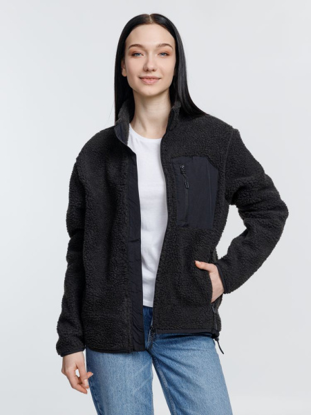 Куртка унисекс Fury, темно-серая (графит), XS–3XL