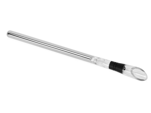 Охладитель для вина «Chiller», Цвет серебристый, черный, прозрачный