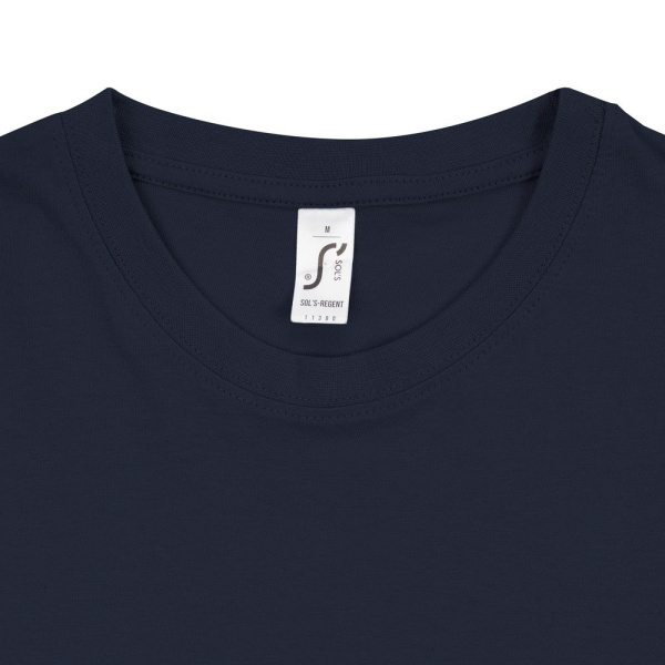 Футболка унисекс Regent 150, темно-синяя (navy), XXS–5XL