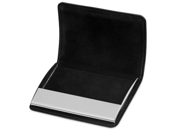 Визитница «Намибия», Цвет синий/серебристый