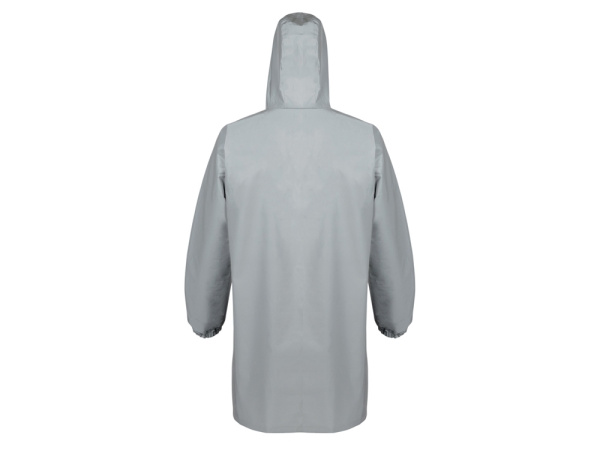 Дождевик светоотражающий «Sunny reflector» с чехлом, Размер XS-S, Цвет серый светоотражающий