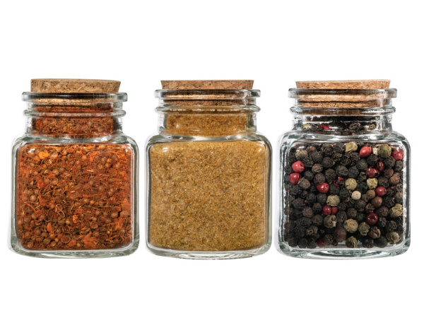 Набор специй и приправ «Delicio», Цвет натуральный, прозрачный