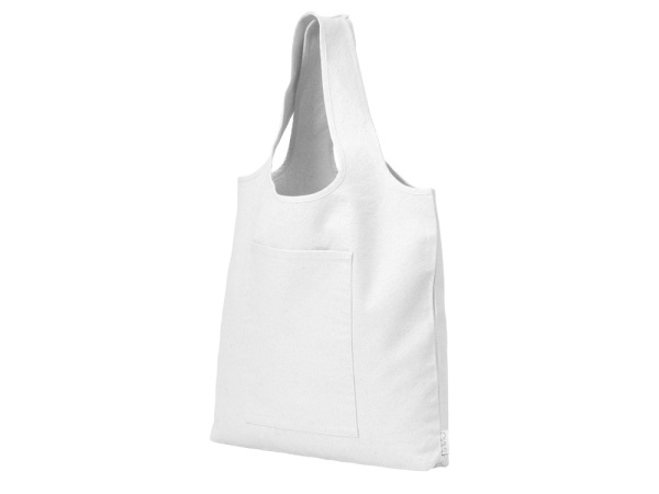 Сумка-шоппер «Vest» из хлопка 340 г/м2, Цвет белый