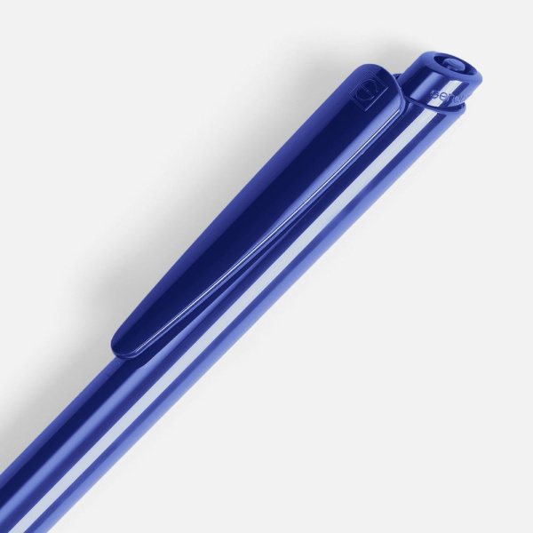 Ручка шариковая Senator Dart Polished, синяя, 14,3x1 см