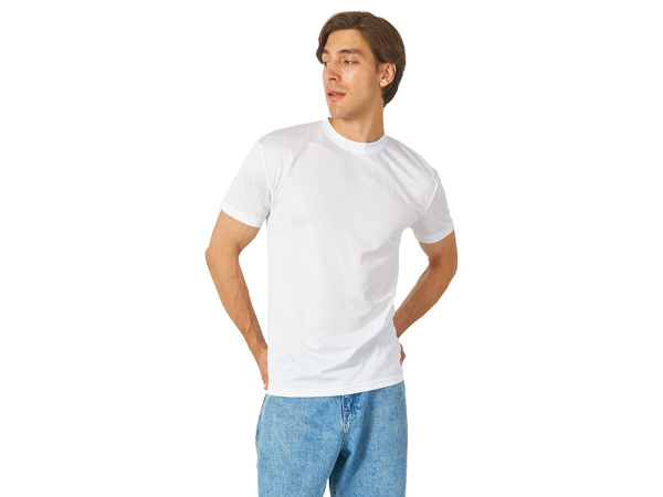 Футболка спортивная «Verona» мужская, Размер XL, Цвет белый