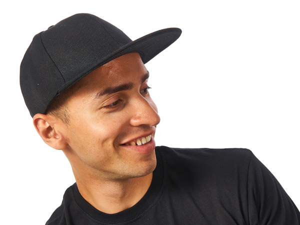 Бейсболка с прямым козырьком «Los Angeles 2.0», Цвет черный