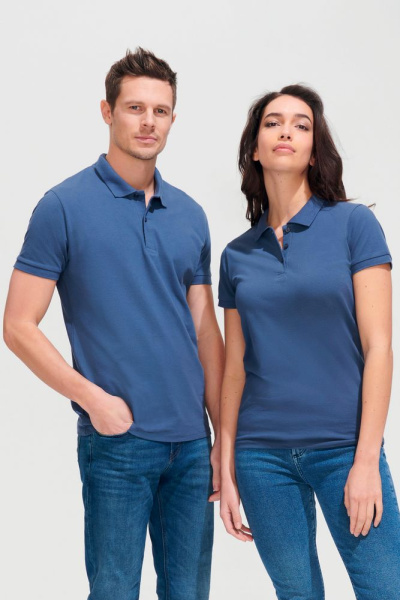 Рубашка поло мужская Perfect Men 180 ярко-синяя, S–3XL