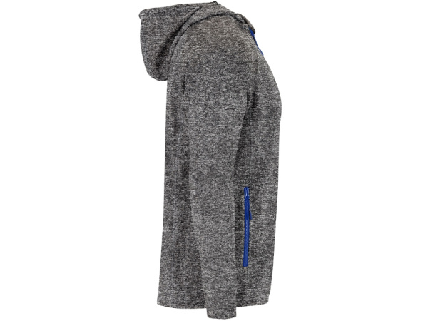 Толстовка на молнии «Everest», мужская, Размер L, Цвет меланжевый черный