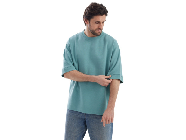 Футболка «Gamma.01» мужская, Размер XL, Цвет припыленно-бирюзовый