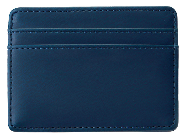 Картхолдер для двух карт и наличных денег с зажимом «Crave», Цвет темно-синий