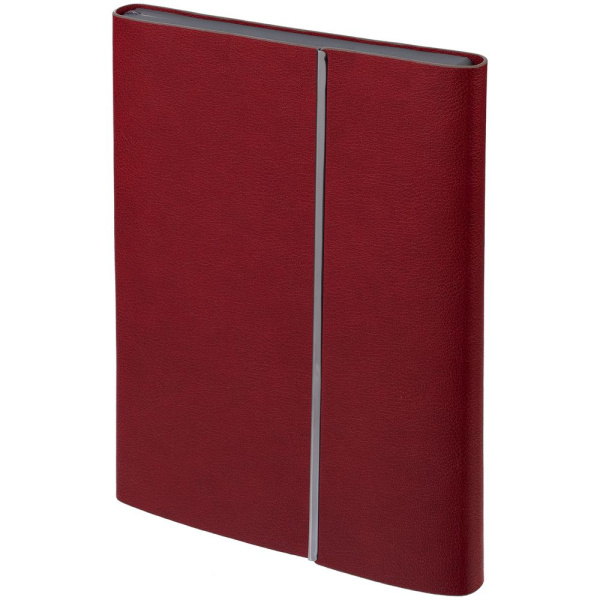 Ежедневник Petrus Flap, недатированный, красный, 21х15,5х1,5 см