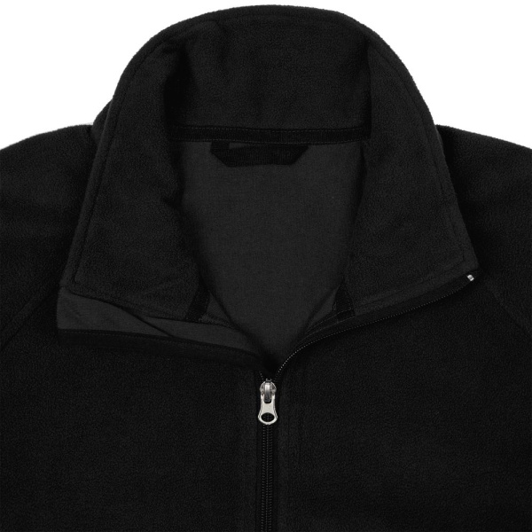 Куртка флисовая унисекс Fliska, черная, XS–XXL