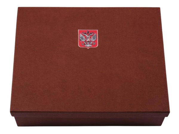 Подарочный набор «Чайная гармония России», Цвет коричневый