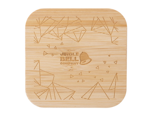 Eмкость для хранения «Flake» с гравировкой, Цвет бежевый, натуральный