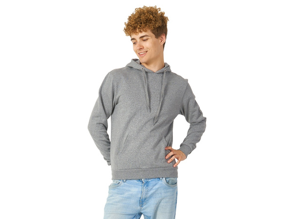 Толстовка с капюшоном «Amsterdam» мужская, Размер 2XL, Цвет серый меланж