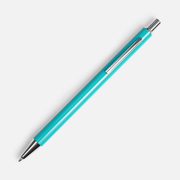 Ручка шариковая Mastermind, бирюзовая, 14х0,9 см