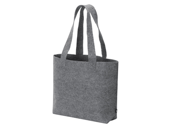 Сумка-шоппер «Stratum» фетровая горизонтальная, Цвет серый