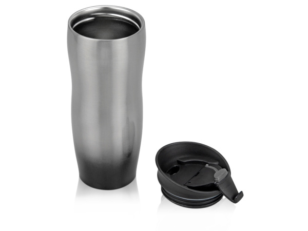 Термокружка «Порт Дю Солей», Цвет серебристый/черный