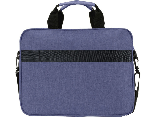 Сумка «Брейв» для документов и ноутбука 13,3", Цвет синий/черный