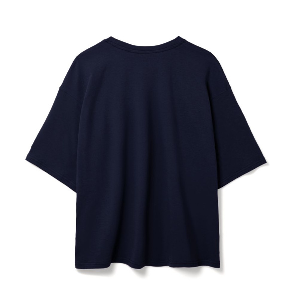 Футболка унисекс оверсайз Street Vibes, темно-синяя, XS–XXL