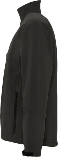 Куртка мужская на молнии Relax 340, черная, S–3XL