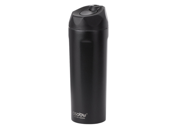 Вакуумная термокружка «EASY ACCESS» с блокиратором, Цвет черный