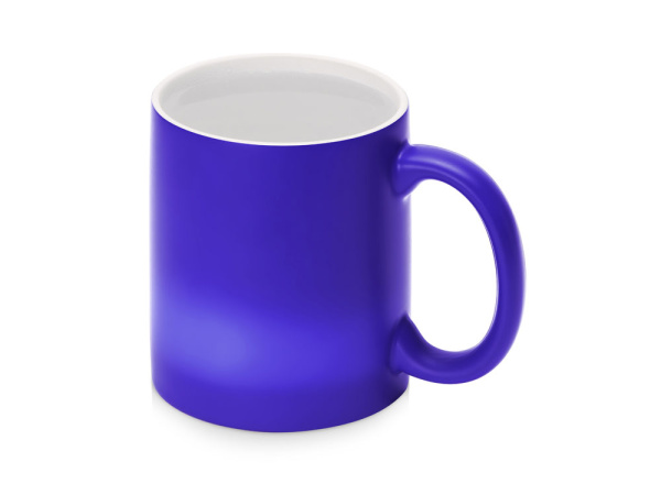 Кружка-хамелеон «Magic» матовая, Цвет синий/белый
