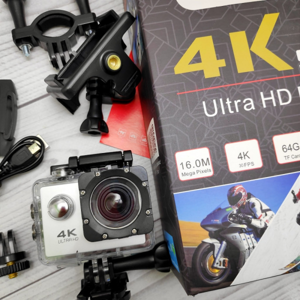 Экшн камера 4К Ultra HD Sports (4K WiFi Action Camera). Качество А