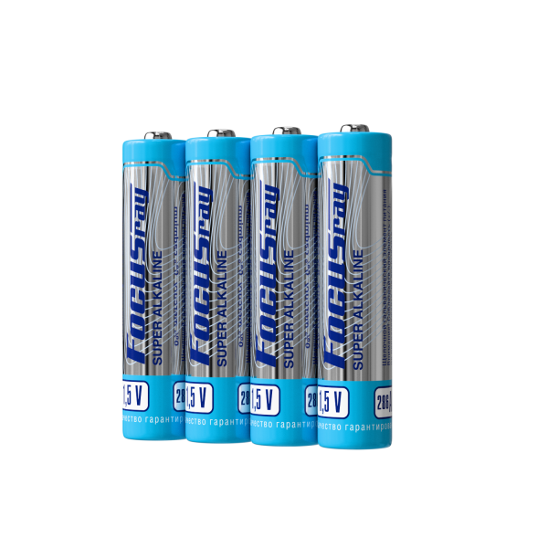 FOCUSray SUPER ALKALINE LR03/S4 1/15/180 батарейка, шт (4 шт)