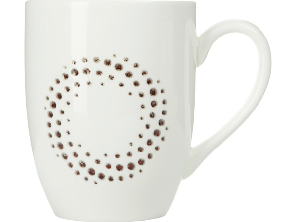 Кружка с прозрачной глазурью «Lucent», Цвет белый